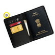 Dolphin Smart Leather Passport Holder with BLE Tracker and RFID Blocking