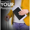 Dolphin Smart Leather Passport Holder with BLE Tracker and RFID Blocking