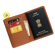 Dolphin Smart Leather Passport Holder with BLE Tracker and RFID Blocking