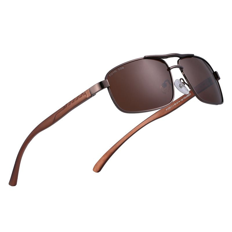 Royal Son Rectangular Polarized Men Sunglasses