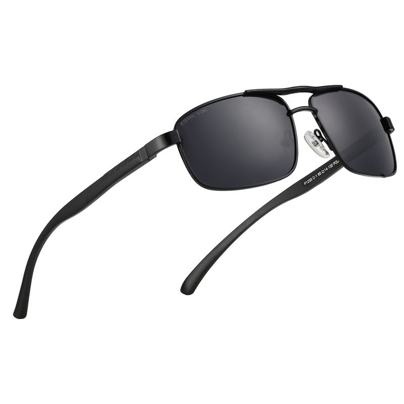 Royal Son Rectangular Polarized Men Sunglasses
