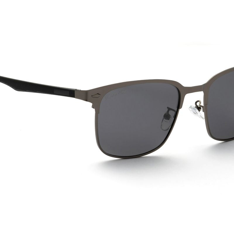 Royal Son Square Black UV Protection Polarized Sunglasses For Men And Women - CHI00175-C1