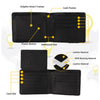 Dolphin Smart Leather Wallet for Men, Anti-Theft RFID Blocking