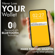 Dolphin Smart Leather Wallet for Men, Anti-Theft RFID Blocking