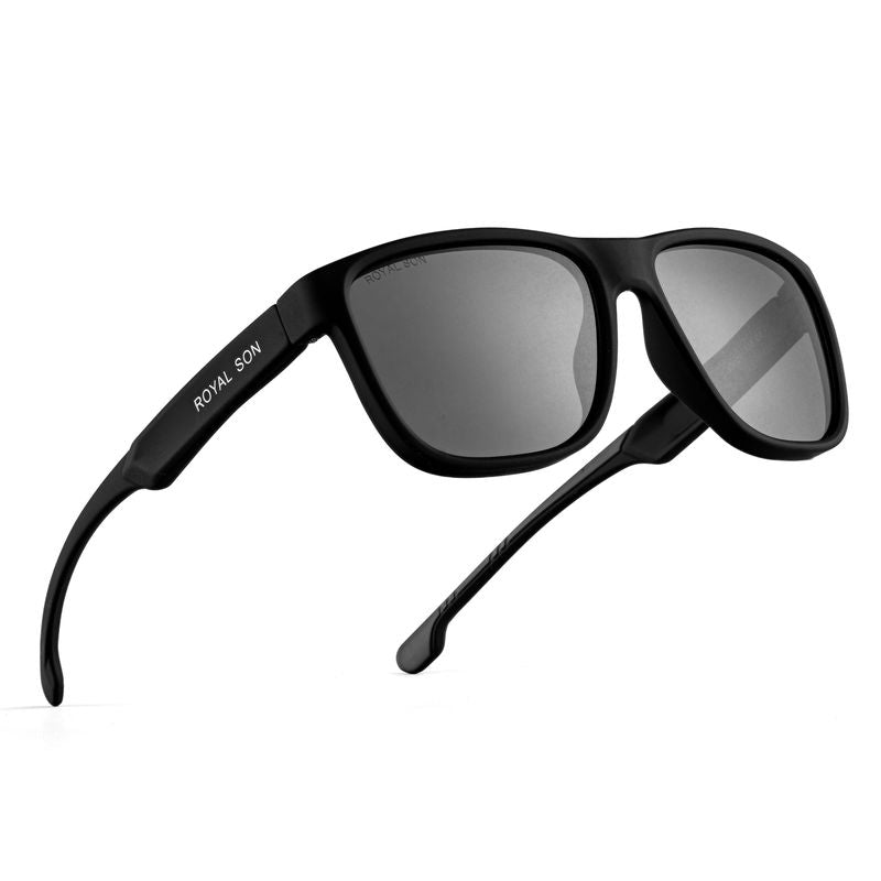 Royal Son Sports Black Cricket Cooling Polarized Sunglasses Men Women - CHI00173-C1