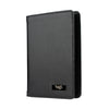 Vegan Leather Passport Holder with NFC Technology (Black)