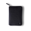 Destinio Leather Passport Holder for Men and Women, Black