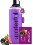 Mixed Berries | Fruit Flavoured Water Premix | Energy Drink | Waterful | flavored water bottle | best hydration drink