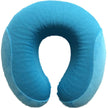 Viaggi Blue Memory Foam Pillow with Cool Gel Travel Pillow