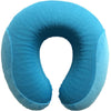 Viaggi Blue Memory Foam Pillow with Cool Gel Travel Pillow