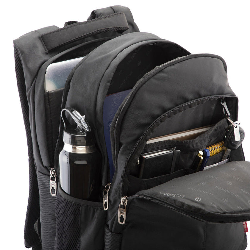 Azzaro 17 inch Office Laptop Backpack for Men and Women (35 Ltrs)