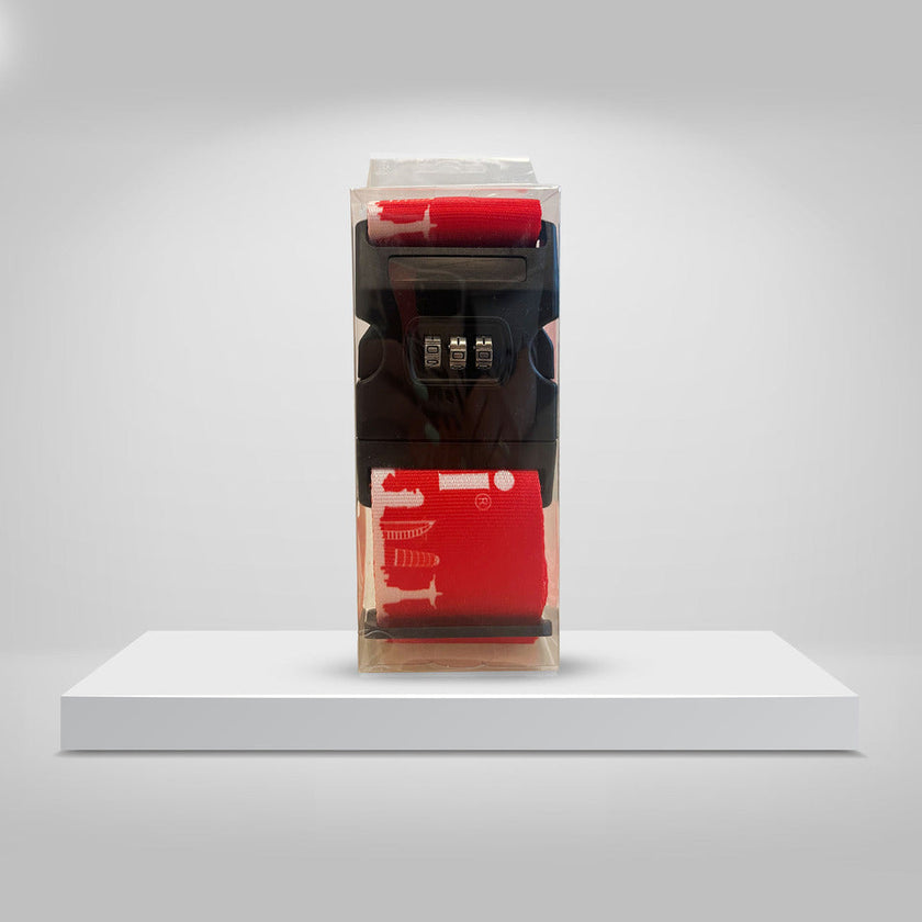 Luggage Belt : Trusted Kesari Logo / Multi colour