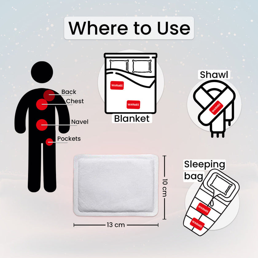 Body Warmers (Pack Of 5)