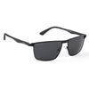 Rectangle Wrap-Around Polarized Cooling Mens Sunglasses