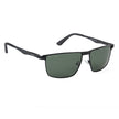 Rectangle Wrap-Around Polarized Cooling Mens Sunglasses