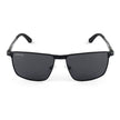 Rectangle Wrap-Around Polarized Cooling Mens Sunglasses