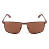 Rectangle Wrap-Around Polarized Cooling Mens Sunglasses