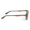 Rectangle Wrap-Around Polarized Cooling Mens Sunglasses