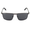 Rectangle Wrap-Around Polarized Cooling Mens Sunglasses