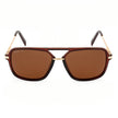 Retro Square Oversized Polarized Stylish Mens Sunglasses