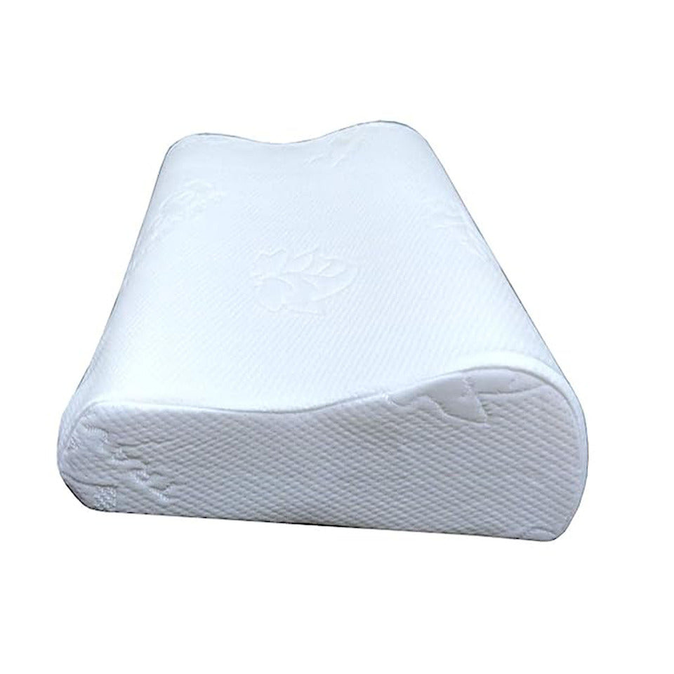 Cervical Contour Orthopedic Memory Foam Travel Pillow