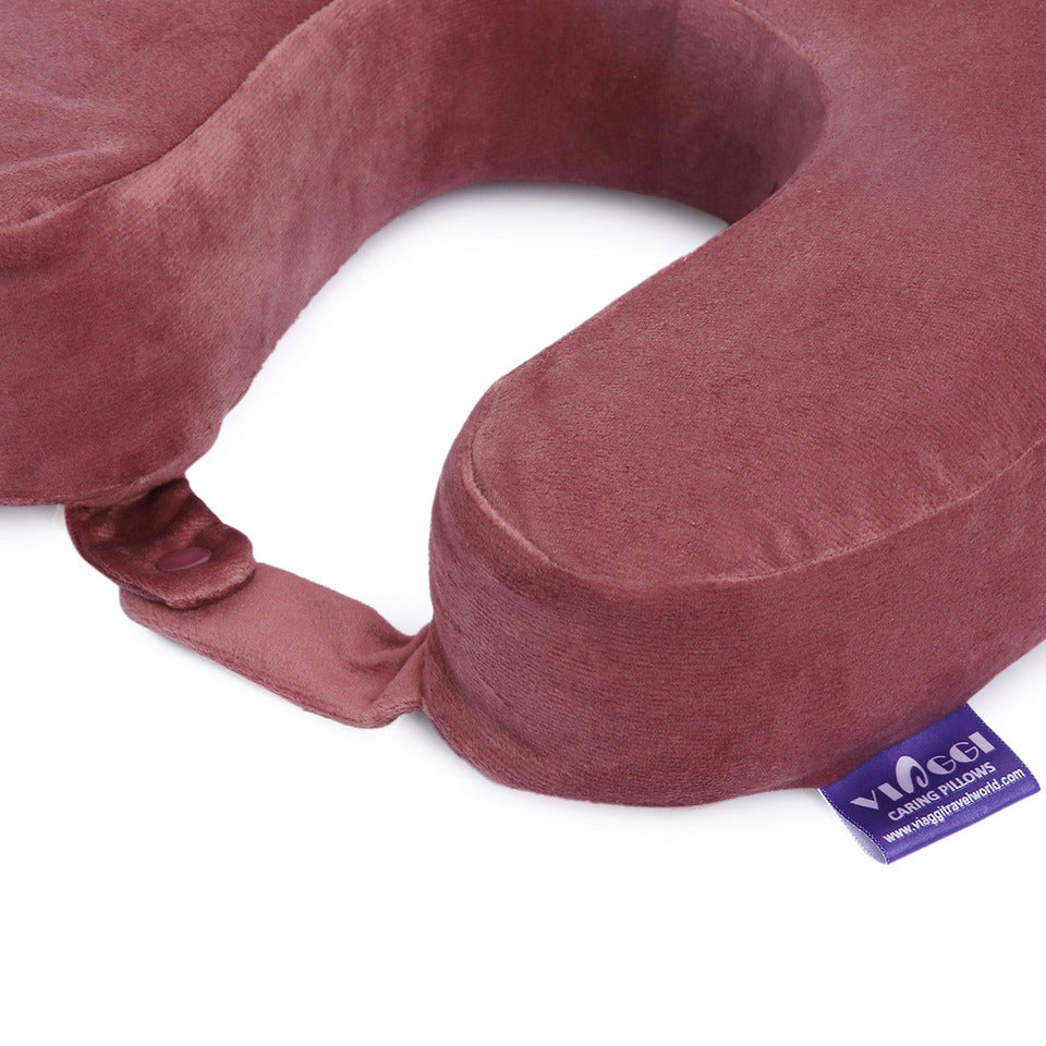 Memory Foam Travel Neck Pillow